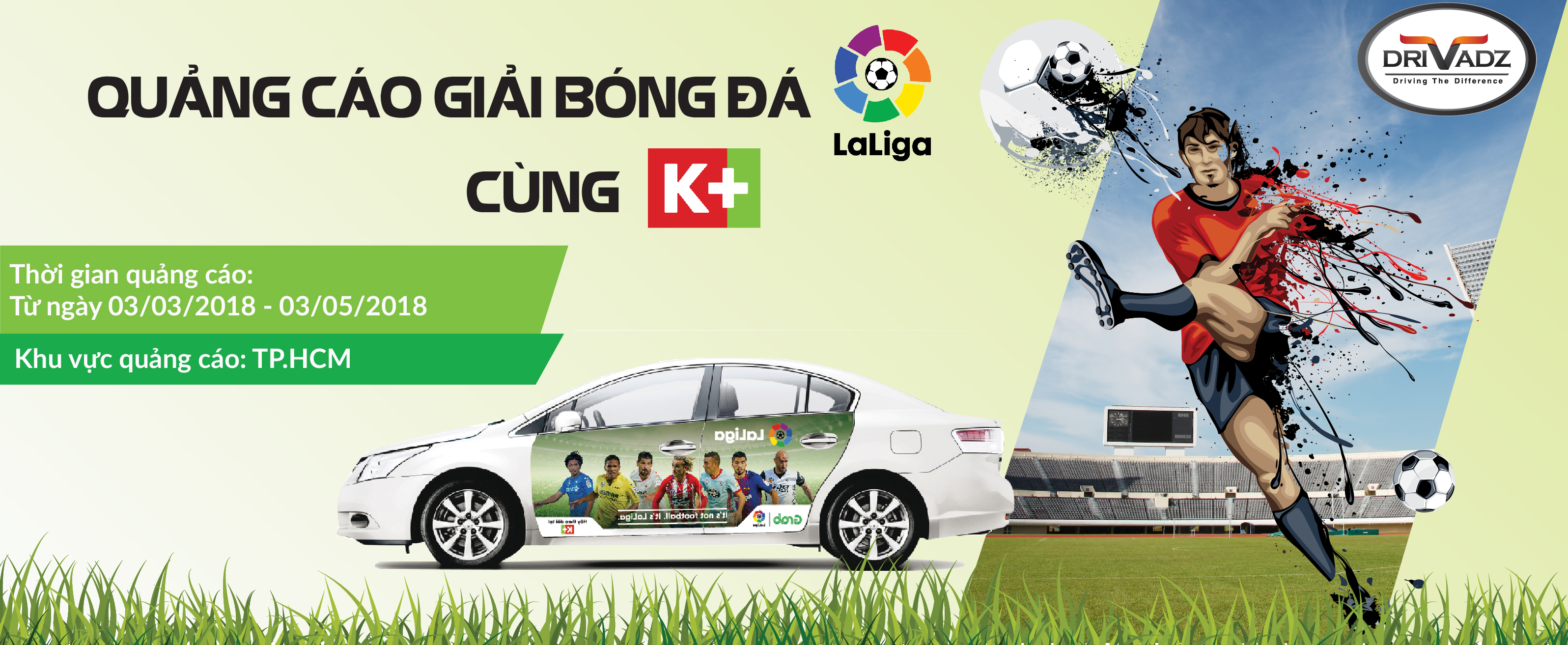 QUẢNG CÁO CÙNG K+, THĂNG HOA CẢM XÚC VỚI GIẢI BÓNG ĐÁ LA LIGA QUẢNG CÁO CÙNG K+, THĂNG HOA CẢM XÚC VỚI GIẢI BÓNG ĐÁ LA LIGA