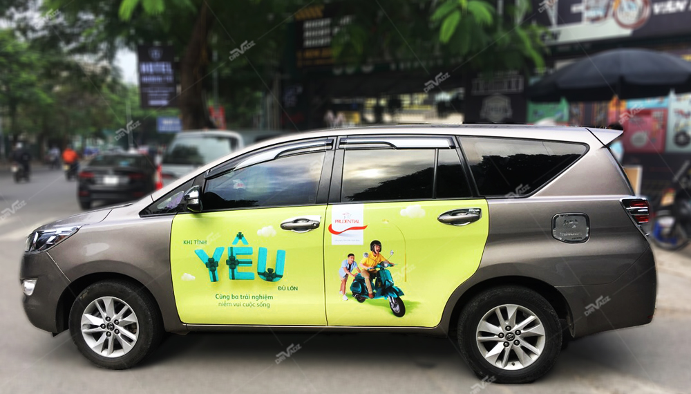 quảng cáo Grabcar 