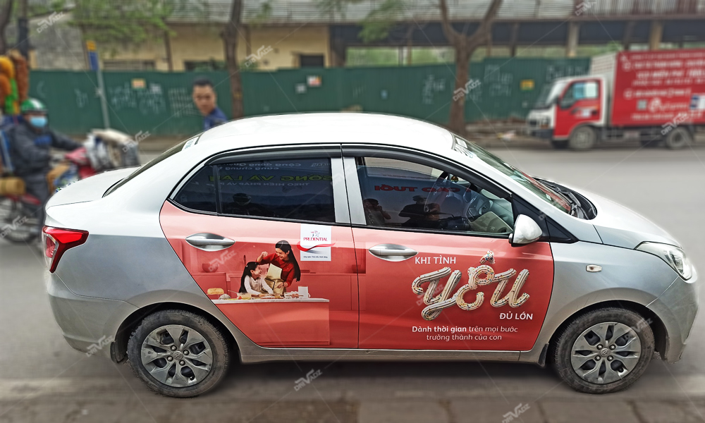 quảng cáo Grabcar 