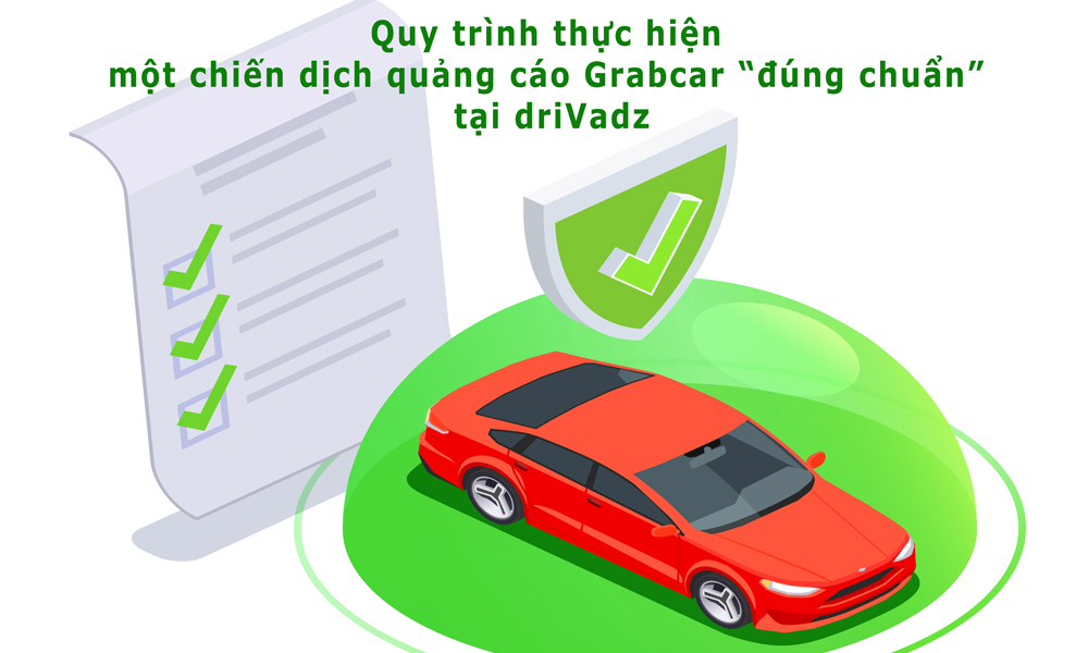 Quy trình thực hiện một chiến dịch quảng cáo Grabcar “đúng chuẩn” tại driVadz