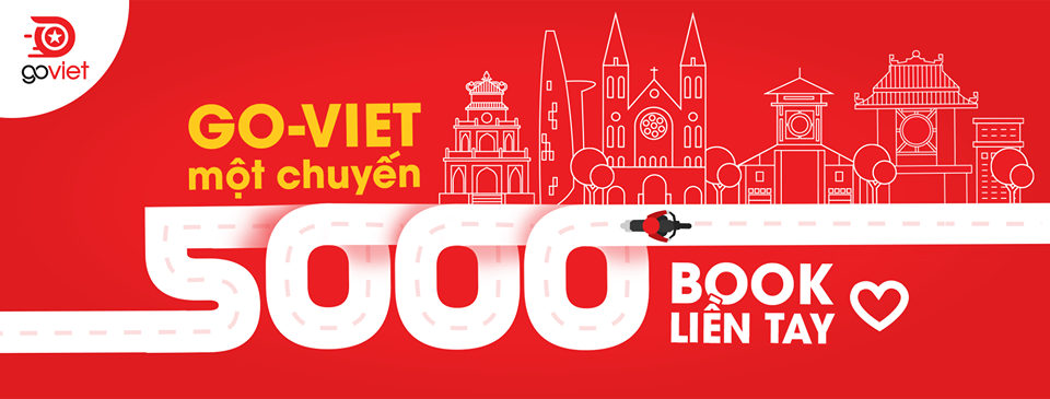 GO-VIET KHUYẾN MÃI SỐC: 5000Đ/ CUỐC XE ÔM!