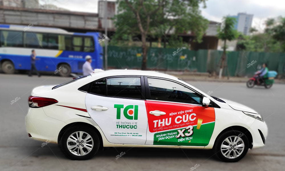 Quảng cáo Grabcar : Tưng bừng chào đón sự kiện khánh thành Bệnh viện ĐKQT Thu Cúc giai đoạn 2