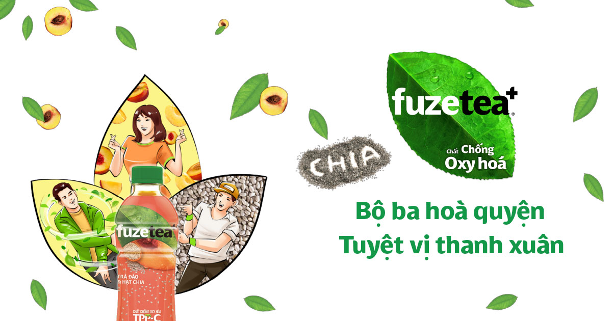 DRIVADZ TIẾP NỐI HÀNH TRÌNH THANH XUÂN TƯƠI TRẺ CÙNG FUZE TEA