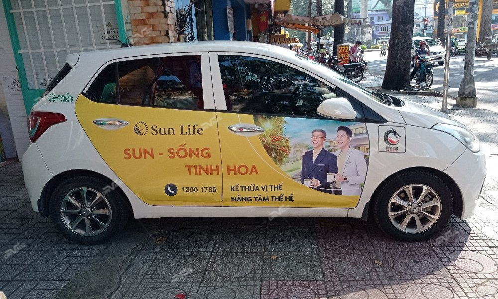 Quảng cáo GrabCar đưa “Sun Life - Sống tinh hoa” lan tỏa cộng đồng