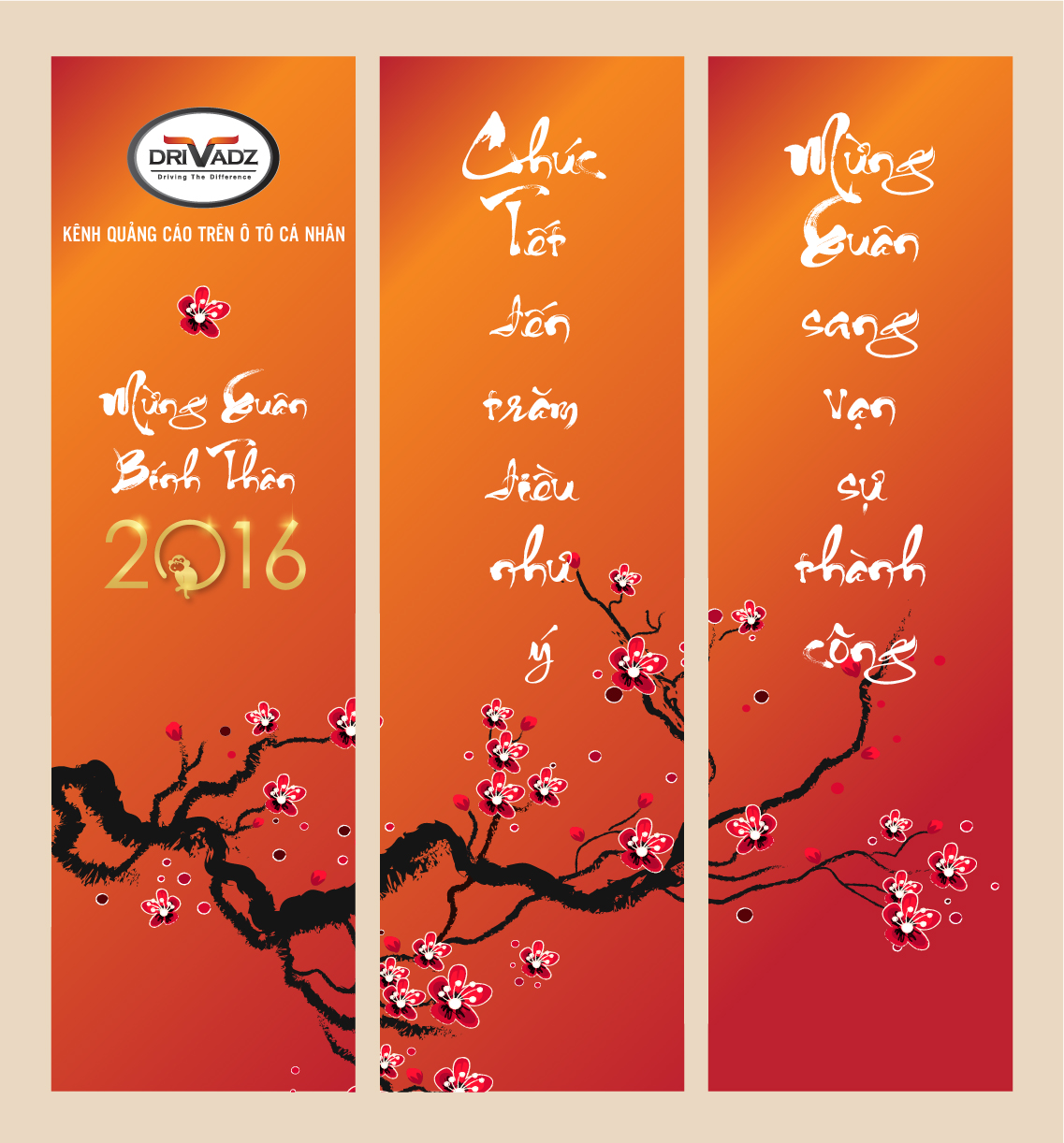 Chúc mừng năm mới Bính Thân 2016