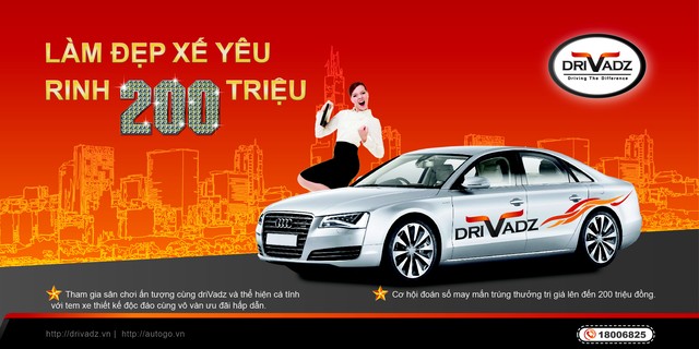 Quảng cáo trên ô tô cá nhân có làm xe "mất giá"? Quảng cáo trên ô tô cá nhân có làm xe "mất giá"?